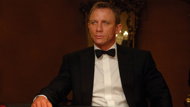 Daniel Craig vo filme Casino Royale